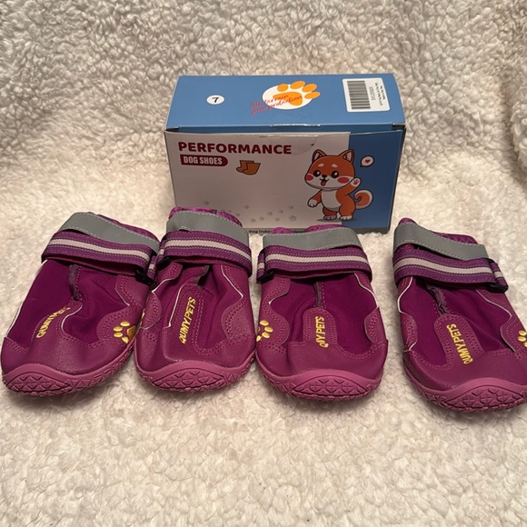 QUMY Dog Shoes for Medium/Large Breed size 7 - Picture 1 of 15
